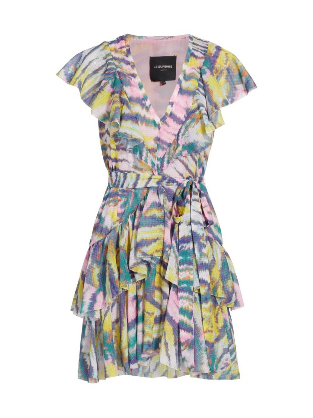Le Superbe Lil Flirt Ruffled Minidress 4